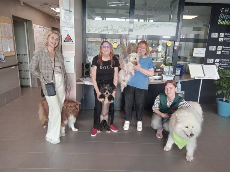 EHPAD KUBIAC OIGNIES AVEC APPY SPOKY TWIGGY ET QUOKKA